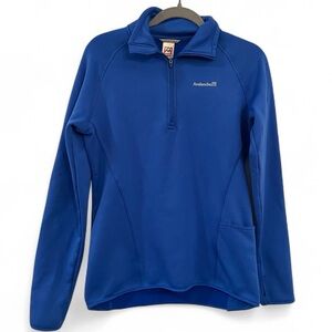 Avalanche Jacket Womens M Royal Blue Outdoor Fleece Quarter Zip Ski Hike Warm